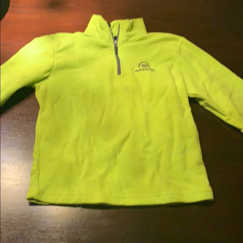 Yellow fleece